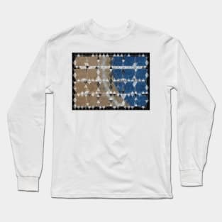 SUMMER İS COMİNG. Triangular mosaic swimming pool in the style of David Hockney Long Sleeve T-Shirt